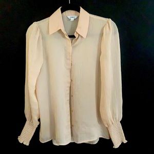 Light pink sheer long sleeve